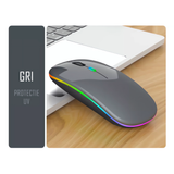 Mouse Dual Bervolo RGB, Space Gray